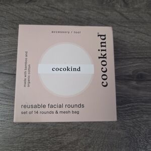 Cocokind Reusable Facial Rounds - Made With Bamboo & Organic Cotton NEW